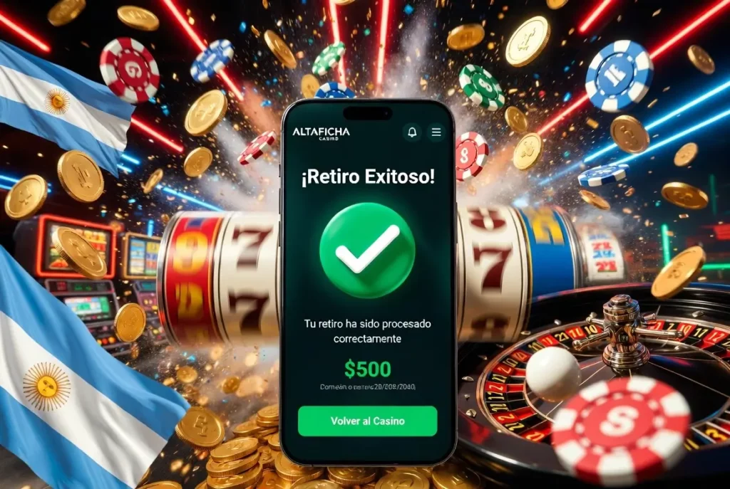 Phone showing a successful withdrawal