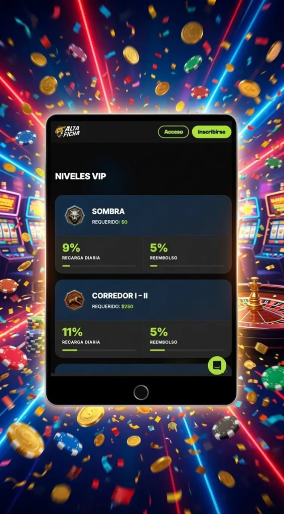 Tablet with VIP bonuses